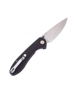 Нож складной CJRB Cutlery Feldspar 9 см, сталь D2, рукоять G10 Black