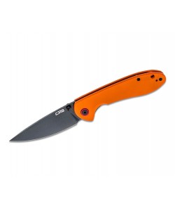 Нож складной CJRB Cutlery Feldspar 9 см, сталь AR-RPM9, рукоять G10 Orange