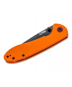 Нож складной CJRB Cutlery Feldspar 9 см, сталь AR-RPM9, рукоять G10 Orange