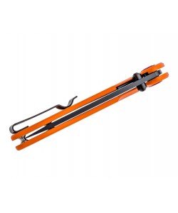 Нож складной CJRB Cutlery Feldspar 9 см, сталь AR-RPM9, рукоять G10 Orange