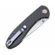 Нож складной CJRB Cutlery Feldspar 9 см, сталь D2, рукоять карбон Black - фото № 2