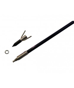 Стрела для лука RealArm охотничья 35”, 100 г, 8 мм (съемный наконечник)