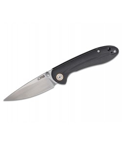 Нож складной CJRB Cutlery Feldspar Small 7,6 см, сталь D2, рукоять G10 Black