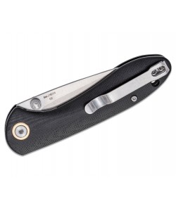 Нож складной CJRB Cutlery Feldspar Small 7,6 см, сталь D2, рукоять G10 Black