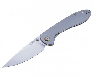 Нож складной CJRB Cutlery Feldspar 9 см, сталь S35VN, рукоять Titanium