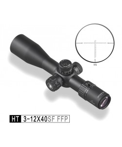 Оптический прицел Discovery HT 3-12x40SF FFP, 30 мм, на Weaver