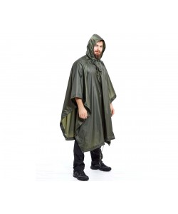 Плащ-дождевик Helikon-Tex Poncho U.S. Model (Olive Green)