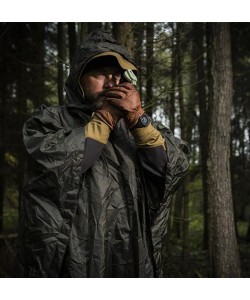 Плащ-дождевик Helikon-Tex Poncho U.S. Model (US Woodland)