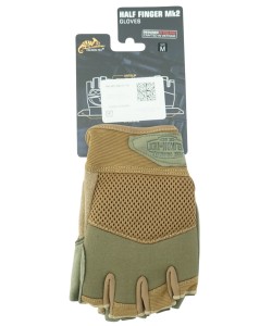 Перчатки Helikon-Tex Half Finger Mk2 Gloves (Olive Green / Coyote)