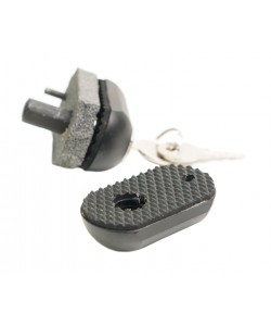 Запорное устройство спусковой скобы оружия ЗУС