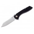 Нож складной CJRB Cutlery Kicker 8,9 см, сталь D2, рукоять G10 Black - фото № 1