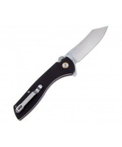 Нож складной CJRB Cutlery Kicker 8,9 см, сталь D2, рукоять G10 Black