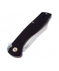 Нож складной CJRB Cutlery Kicker 8,9 см, сталь D2, рукоять G10 Black