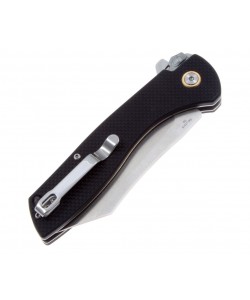 Нож складной CJRB Cutlery Kicker 8,9 см, сталь D2, рукоять G10 Black