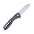 Нож складной CJRB Cutlery Kicker 8,9 см, сталь D2, рукоять Carbon - фото № 2