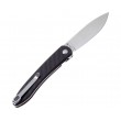 Нож складной CJRB Cutlery Ria 7,5 см, сталь Sandvik 12С27, рукоять Carbon - фото № 2