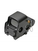 Коллиматорный прицел Borner закрытый быстросъемный, на Weaver, точка (2 МОА)