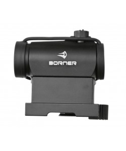 Коллиматорный прицел Borner закрытый быстросъемный, на Weaver, точка (RDBT1)