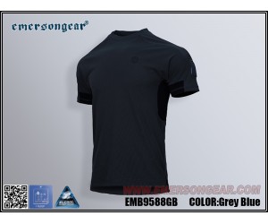 Тактическая футболка EmersonGear Blue Label Mandrill T-shirt (Grey Blue)
