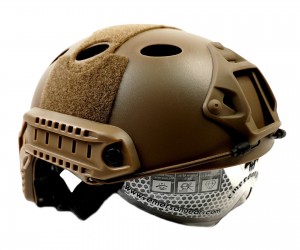 Шлем тактический EmersonGear Fast Helmet Protective Goggle PJ Type (Desert)