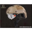 Шлем тактический EmersonGear Fast Helmet Protective Goggle PJ Type (Desert) - фото № 4