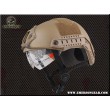 Шлем тактический EmersonGear Fast Helmet Protective Goggle MH Type (Desert) - фото № 5