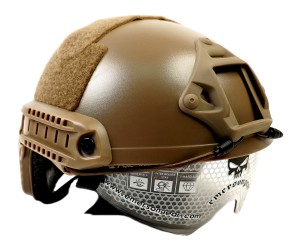 Шлем тактический EmersonGear Fast Helmet Protective Goggle MH Type (Desert)