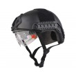Шлем тактический EmersonGear Fast Helmet Protective Goggle MH Type (Black) - фото № 2