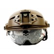 Шлем тактический EmersonGear EXF BUMP Helmet /Protective (Desert) - фото № 4