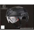 Шлем тактический EmersonGear EXF BUMP Helmet /Protective (Black) - фото № 5