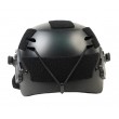 Шлем тактический EmersonGear EXF BUMP Helmet /Protective (Black) - фото № 12
