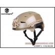 Шлем тактический EmersonGear EXF BUMP Style Cheap ver. Helmet (Desert) - фото № 5