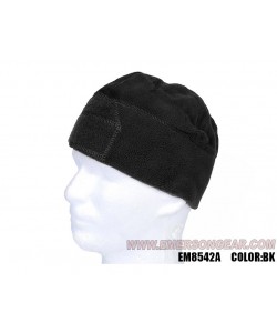 Шапка флисовая EmersonGear Fleece Velcro Watch Cap (Black)