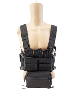 Разгрузочная система EmersonGear Micro Fight Chissis MK3 Chest Rig (Black)