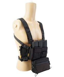 Разгрузочная система EmersonGear Micro Fight Chissis MK3 Chest Rig (Black)