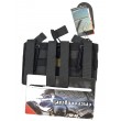 Подсумок под 3 магазина EmersonGear Modular Triple M4 Open Top (Black) - фото № 7