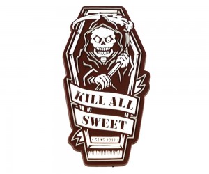 Шеврон EmersonGear ”Kill All Sweet” PVC Patch (Brown)