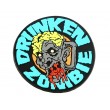 Шеврон EmersonGear ”Zombie Drunken” Patch, PVC на велкро (Blue) - фото № 1