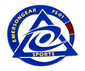 Шеврон EmersonGear Cyclone Sports Patch, PVC на велкро (Blue)
