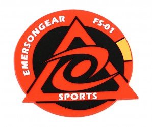 Шеврон EmersonGear Cyclone Sports Patch, PVC на велкро (Red)