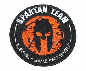 Шеврон EmersonGear Spartan Team Patch, вышивка (Yellow)