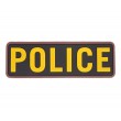 Шеврон EmersonGear PVC Patch ”Police” (Yellow) - фото № 4