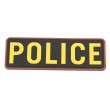 Шеврон EmersonGear PVC Patch ”Police” (Yellow) - фото № 1