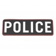 Шеврон EmersonGear PVC Patch ”Police” (White) - фото № 1