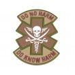Шеврон EmersonGear PVC ”Do no harm” Patch-2 (Brown) - фото № 1
