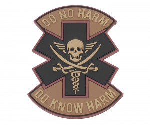 Шеврон EmersonGear PVC ”Do no harm” Patch-4
