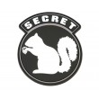 Шеврон EmersonGear PVC Secret Squirrel Patch-1 (White/Black) - фото № 1