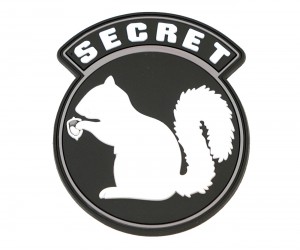 Шеврон EmersonGear PVC Secret Squirrel Patch-1 (White/Black)