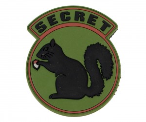 Шеврон EmersonGear PVC Secret Squirrel Patch-3 (Black/Olive)