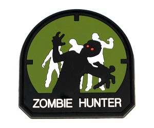 Шеврон EmersonGear PVC Zombie Hunter Patch-3 (Olive/Black)